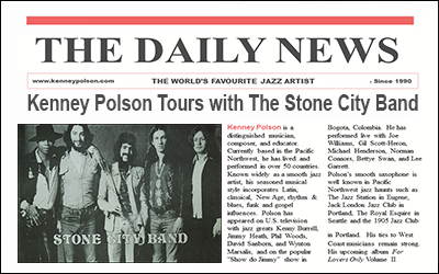 Kenney Polson Tours with The Stone City Band